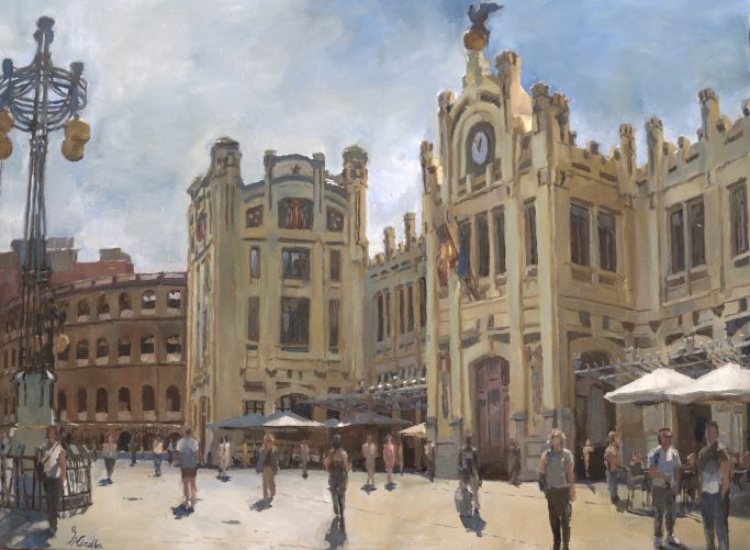Estación del Norte II (80 x 60 cm)