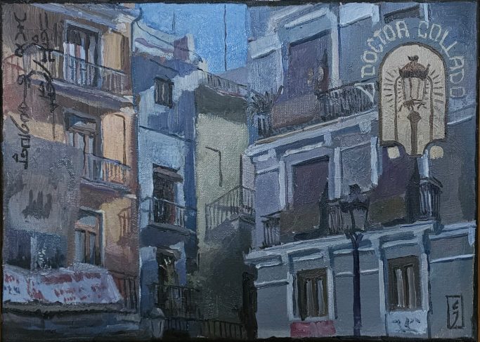 "Doctor Collado" (Estilo "Nueva Escuela") 30x42 cm