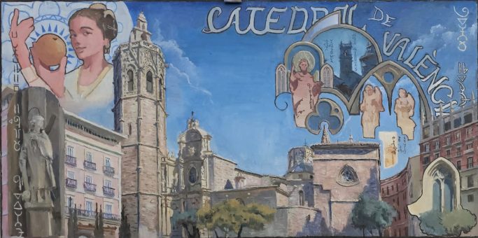 Catedral de València (Estilo "Nueva Escuela") 120 x 60 cm